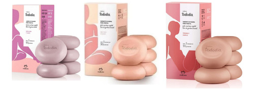  Sabonetes Natura Tododia Sortidos Kit Com 3 Caixas (loucura