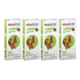 Bravecto Anti Pulgas Combo ( 4 ) Unid 10a 20 Kg