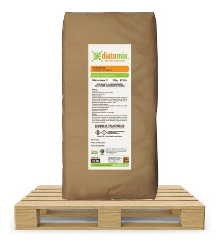 Diatomix Tierra De Diatomeas Insecticida Y Fertilizante 18kg