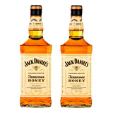 Kit Whiskey Jack Daniel's Tennessee Honey Mel 1000ml 2unid