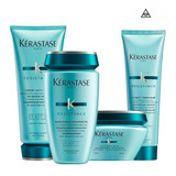 Kerastase Kit Resistance Shampoo+enjuague+mascara+termico