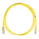 Patch Cord Cat 6 Cable Parcheo Red Utp 2 Metros Amarillo