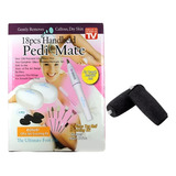 Kit Profesional Belleza Pedicure Mate + 2 Repuestos Exfolian