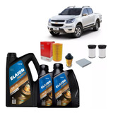 Kit 5 Filtros Chevrolet S10 2.8 Duramax Y Elaion F50 D2 5w30