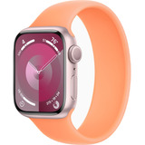 Apple Watch Series 9 41mm Aluminio Pink Solo Loop Gps