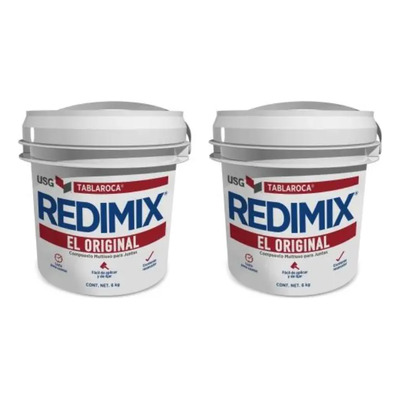 Compuesto Redimix 6kg X2piezas Original | MercadoLibre