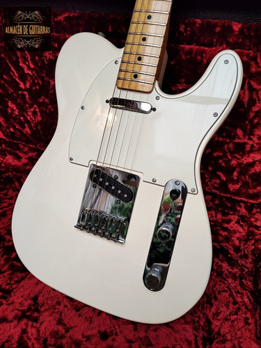 Fender Telecaster México Olympic White Maple Impecable