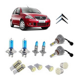 Kit 13 Lampadas Farol Branca + Milha Led H11+ Smd Citroen C3