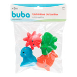 Bichinhos Coloridos Com Esguicho Para Banho 11781 - Buba