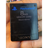 Ps2 Sony Memory Card 8mb Negra Original