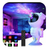 Projetor De Luz Infantil Galáxia Controle Música Bluetooth