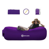 Sillón Inflable Portátil Sofá Viaje Asiento Lectura Cómodo