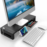 Soporte De Monitor Plegable Con Usb Y Cargador