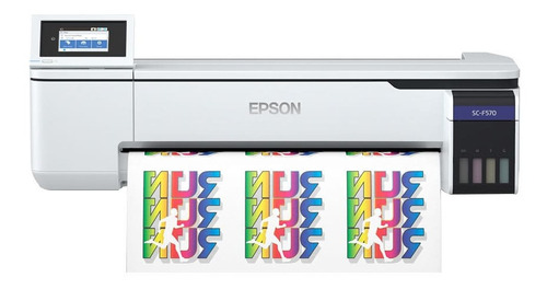 Plotter Epson F570 Para Sublimación 24  Tinta Original