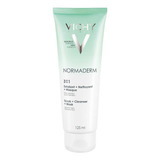 Gel Creme Facial 3 Em 1 Normaderm 125ml Vichy Tipo De Pele Oleosa