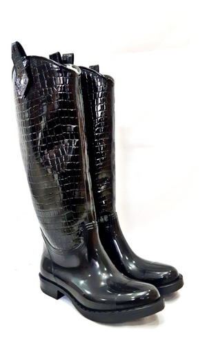 Botas De Lluvia Mujer  Corderito ! +plantilla Corderito Unic