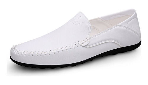 Zapatos Mocasines Casual Cómodos Piel Para Hombre