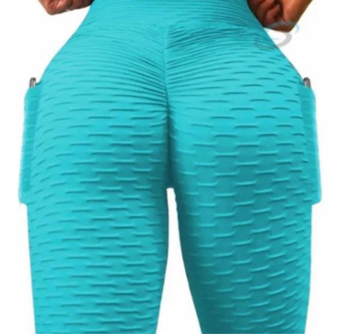 Leggins Ejercicio Gym Mallas Bolsa Cel Levanta Pompa 911 Xsh