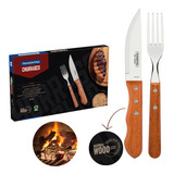 Conjunto Talheres Grandes Churrasco Outback Tramontina 12pç