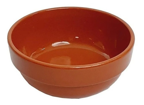 Set De 2 Cazuelas Apilables De Barro Esmaltado De 10cm