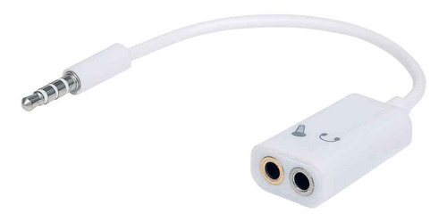 Adaptador Audio 3.5mm Estéreo 2en1. Manhattan 354561