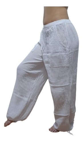 Babucha Pantalon Bambula Yoga Taichi Meditacion Relax Grande