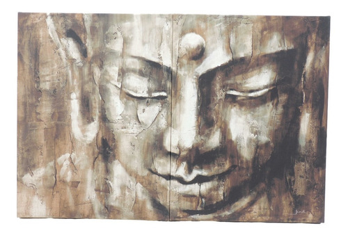 Quadro Buda Budismo Oriental Joy 3d Canvas Decor 60x40cm