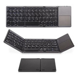 Teclado Inalámbrico Bt Plegable Portátil Ultra Delgado Bt -h