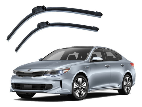 2 Plumas Limpiaparabrisas Reluvsa Para Kia Optima 2016-2019