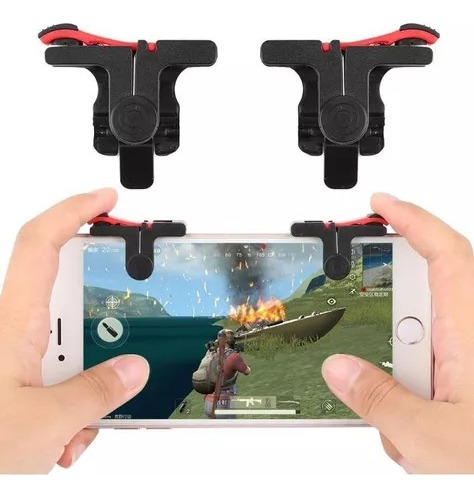 Gatillos Gaming Celular Tipo Joystick Para iPhone Samsung