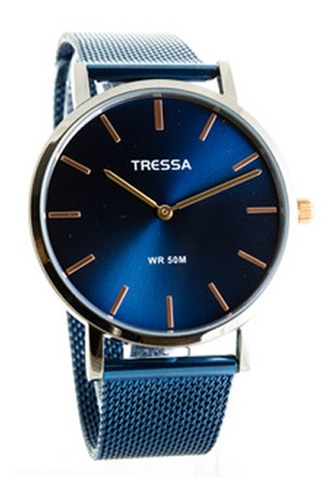 Reloj Tressa Clyde B N°10 Malla Tejida Agente Oficial Caba