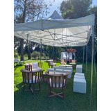 Alquiler Gazebos Carpas Livings Hongo Calefactor Estufa Puff