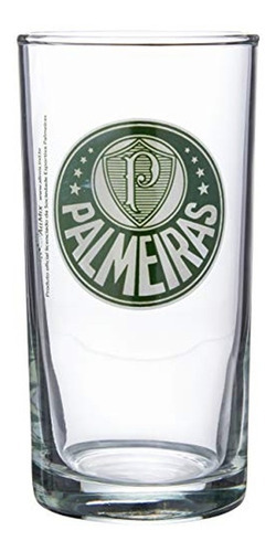 Copo Cylinder 300ml Palmeiras - Allmix Cor Transparente