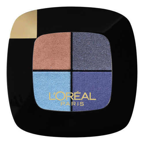 L'oréal Paleta 4 Sombras Colour Riche Pocket Palette Sombra 108 Bleu Nuit