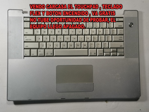 Carcasa  Para  Macbook  Pro 15 15  A1260 A1226 Tapa