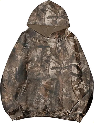 Sudadera Lauweion Con Capucha Holgada Y Estampado De Letras  | MercadoLibre