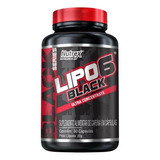 Lipo 6 Black Ultra Concentrado 30 Cápsulas Nutrex Research Sabor Sem Sabor