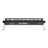 Barra Led Uv Bar 9 Tecshow Leds 1 W Luz Negra Ultravioleta