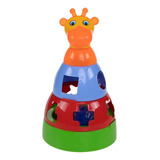 Kit Infantil Brinquedo Pedagógico Girafa Montar 16un Atacado