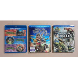 Las Tortugas Ninja Saga - Blu-ray 3d + 2d + Dvd Original