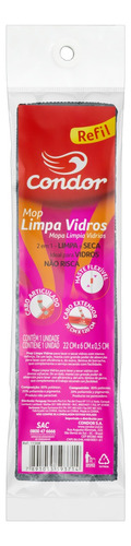 Mop Limpa-vidros Condor Refil