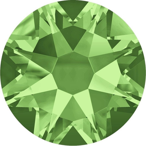 1440 Piedras Cristal Swarovski Original Ss16 Peridot Verde