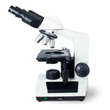 Microscópio Biológico Binocular Ótica Semi Planacromático