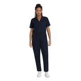 Enterito Mujer Utility Straight Fit Azul Dockers