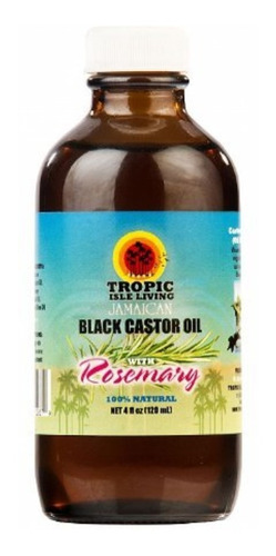 Tropic Isle Vida Jamaicano Negro Aceite De Ricino Con