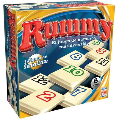 Rummy | Juego De Mesa Clásico | Juego Familiar | Fotorama | MercadoLibre
