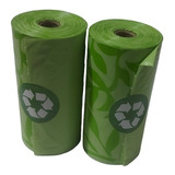 240bolsas Biodegradables Poopabags.16 Rollos De 15bolsas C/u