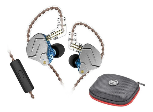 Audifonos Kz Ksn Pro + Estuche + Mic In Ear Monitores Orig.