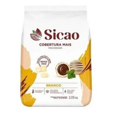 Chocolate Branco Em Gotas Cobertura Fracionada 2,05 Kg Sicao