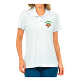 Camisa Polo Feminina Simbolo Logo Curso Podologia Bordado